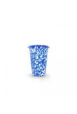 Enamelware 14 oz Tumbler Splatterware Blue