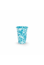 Turquoise Marble Splatter 14 oz Tumbler