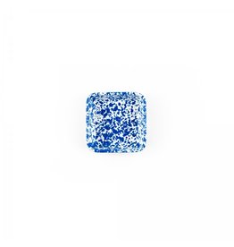 Blue Marble Splatter 8 oz Small Square Tray