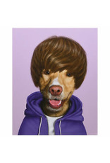 Justin Bieber Dog Canvas