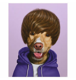 Justin Bieber Dog Canvas