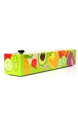 Chic Wrap - Veggies Plastic Wrap Dispenser 12” X 250’