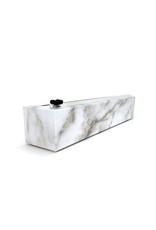 Chic Wrap-Carrara Marble Plastic Wrap Dispenser 12" X 250'