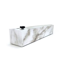 Chic Wrap-Carrara Marble Plastic Wrap Dispenser 12" X 250'