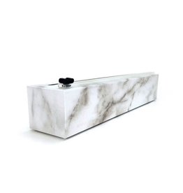 ChicWrap-Carrara Marble Plastic Wrap Dispenser 12" X 250'