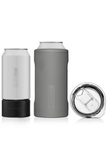 Brumate BruMate Hopsulator Trio, 3-In-1 Can Cooler - Matte Gray