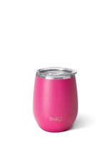 Swig Life 14 oz Matte Hot Pink Swig Stemless Wine Cup