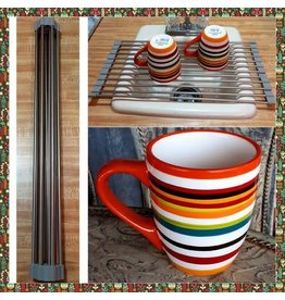 Stainless Steel Roll Up Dish Drying Rack