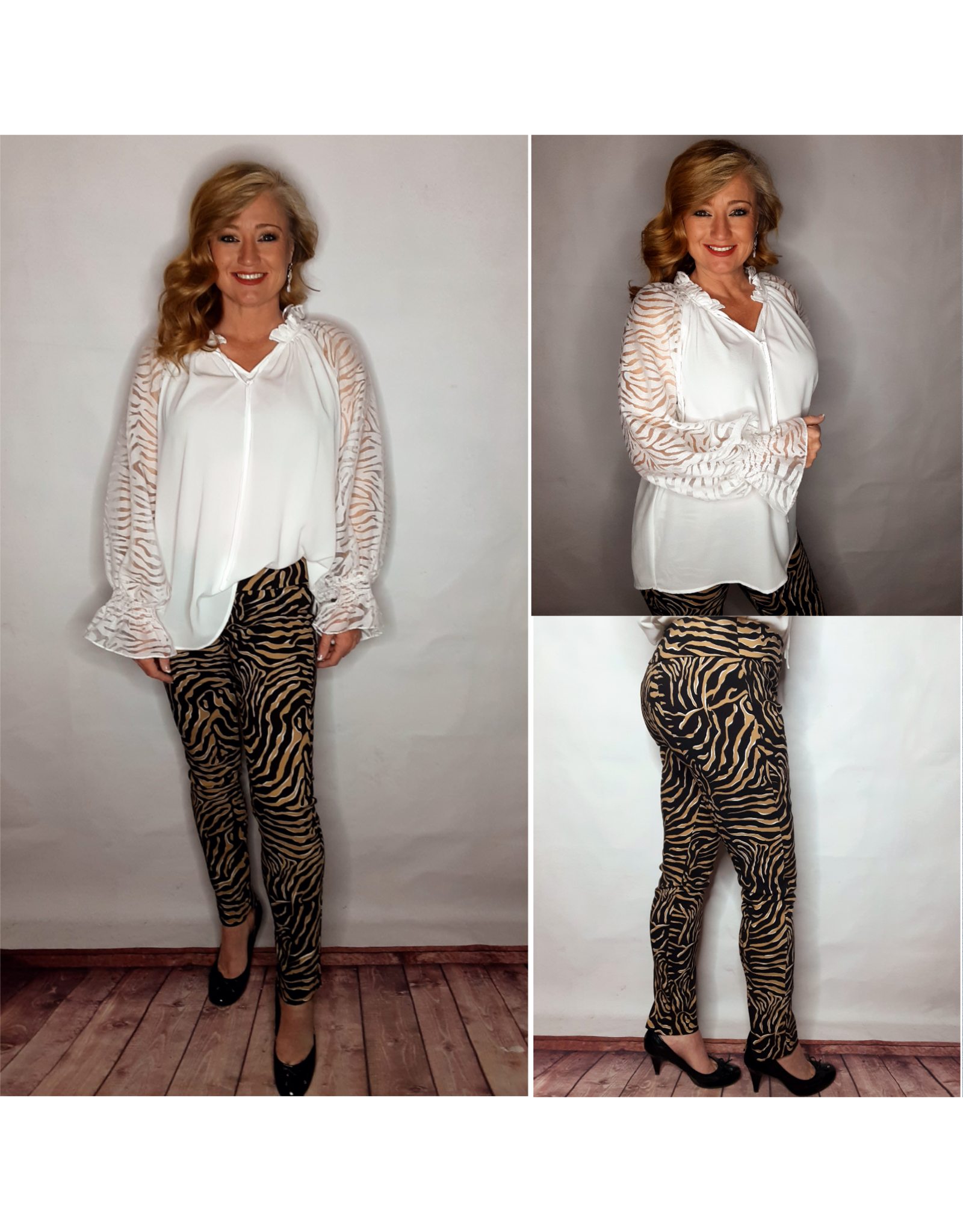 Elliott Lauren Elliott Lauren Zebra Pant