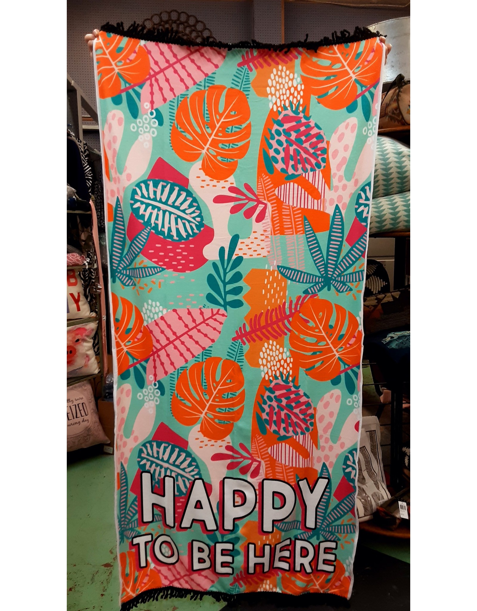 Happy To Be Here Towel