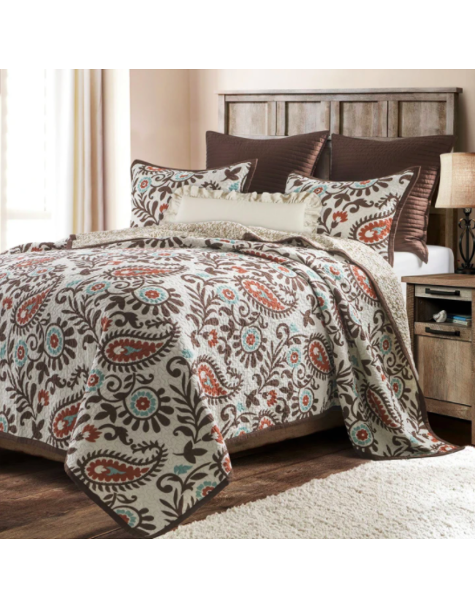 Rebecca Quilt Set - Twin Size