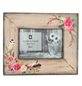 Rose/Antler Frame 4"x6"