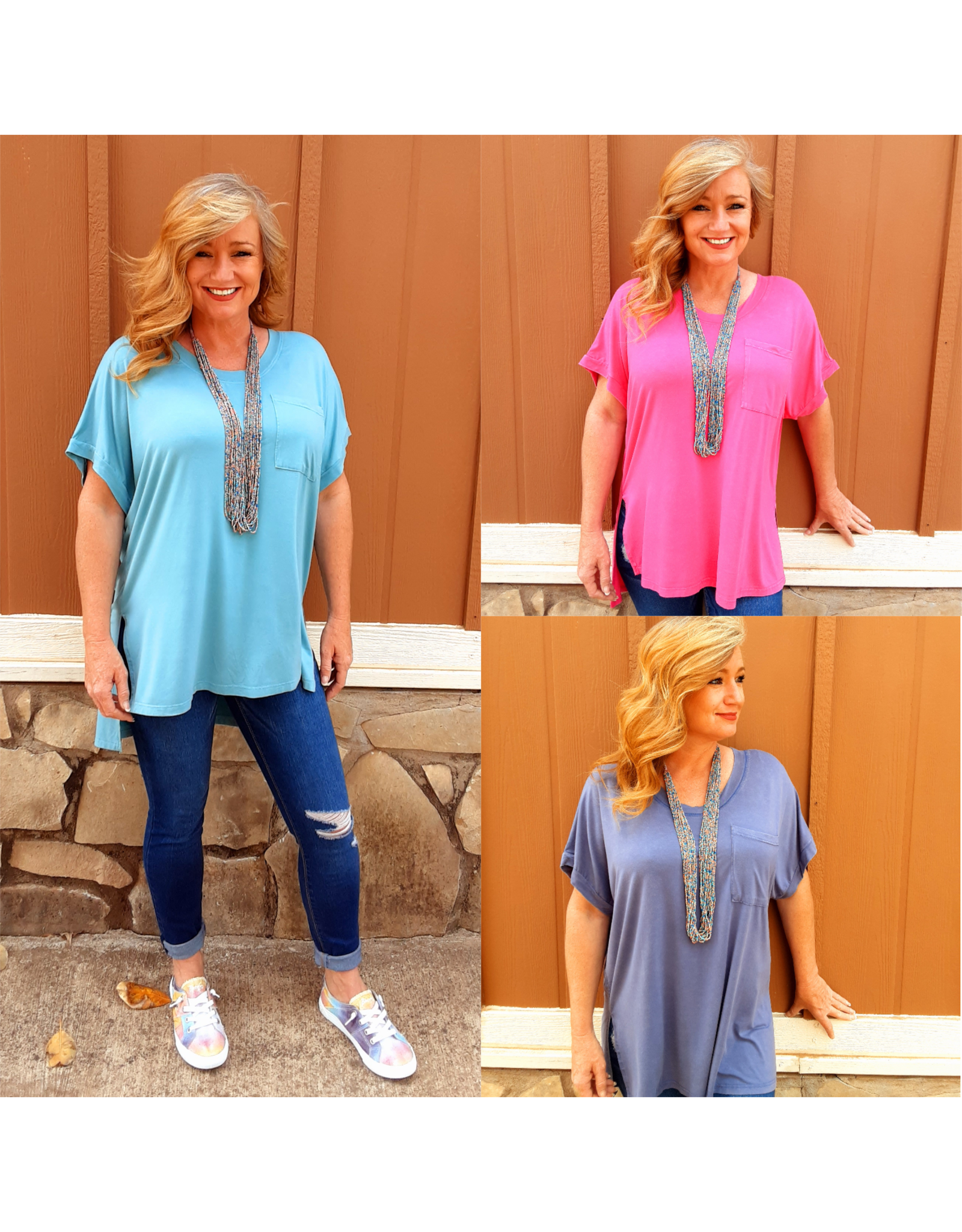 DeSoto Washed Oversize Tee