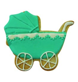 2" Mini Baby Buggy Cookie Cutter