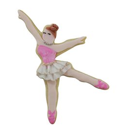 4.5" Ballerina Cookie Cutter