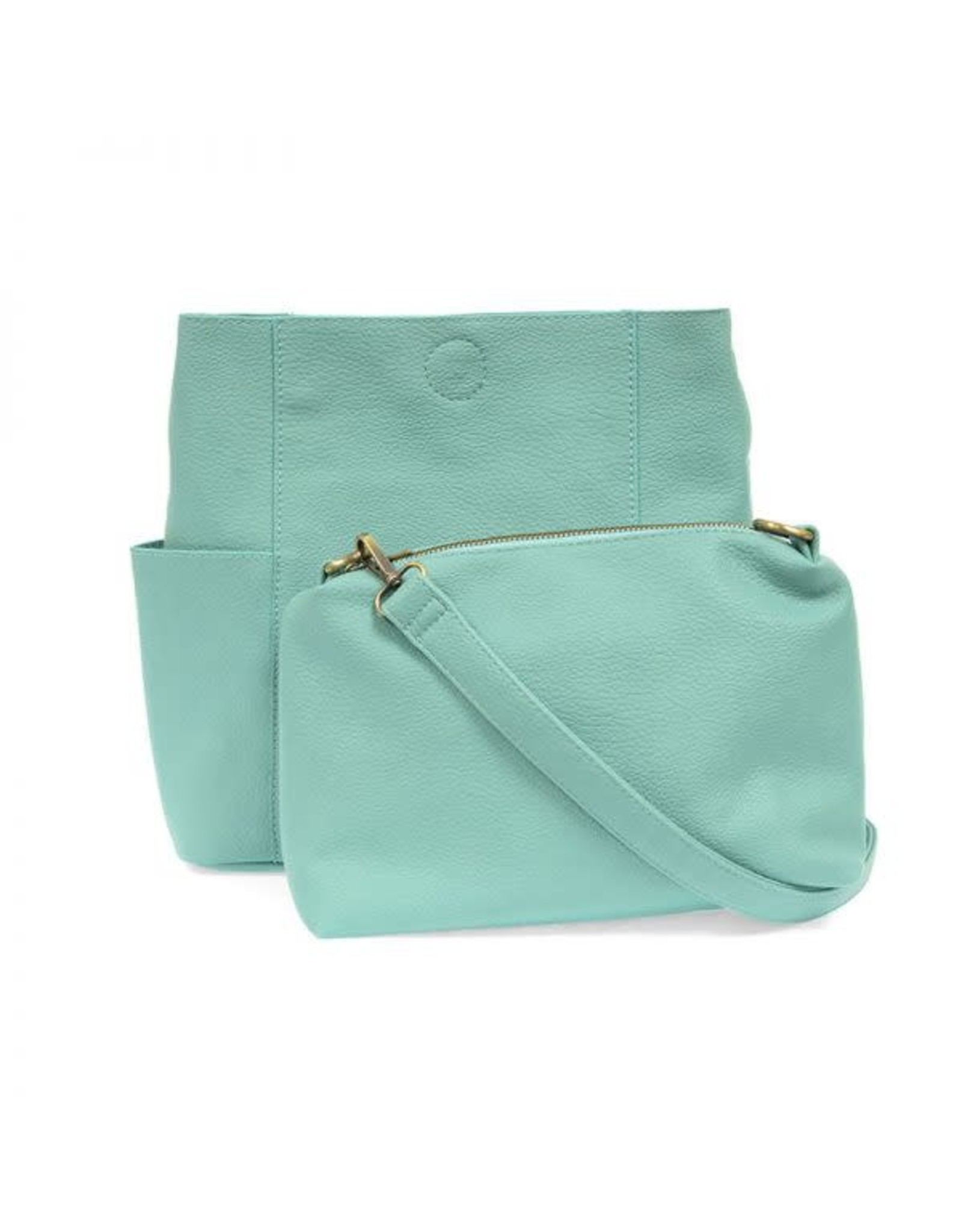 Kayleigh Side Pocket Bucket Bag TURQUOISE