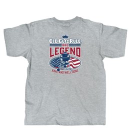 Old Guys Rule Old Guys Rule Grey BBQ T-Shirt