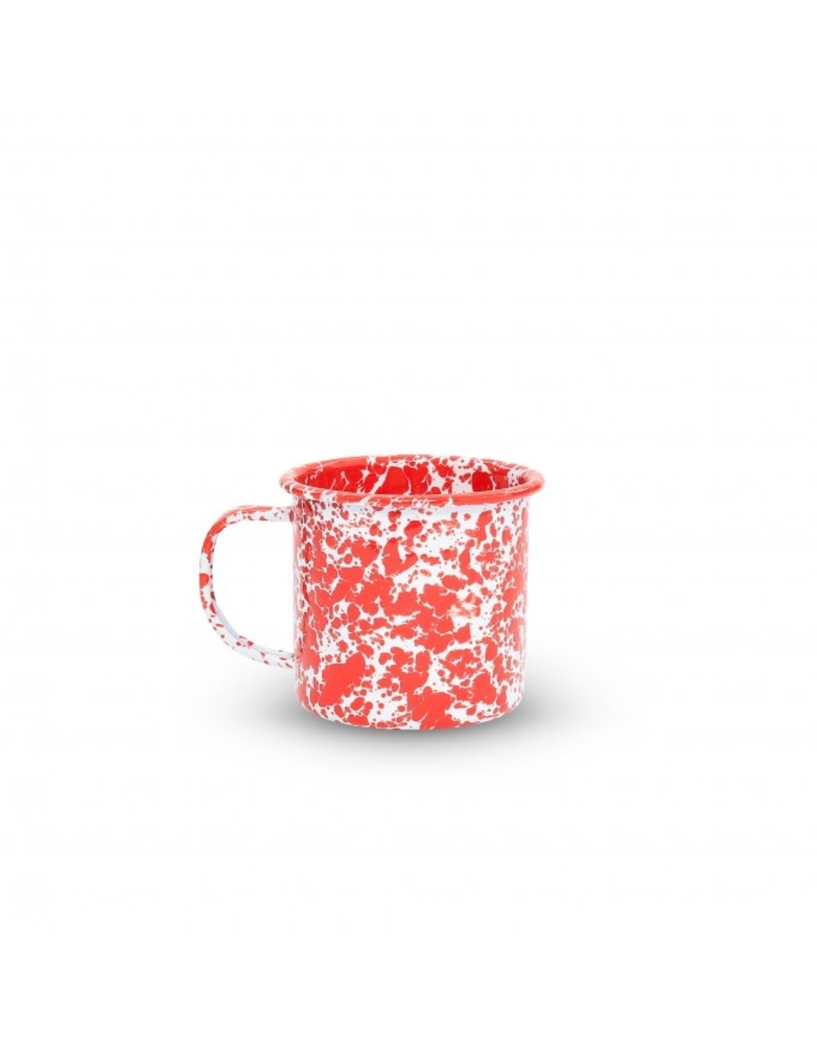 Enamelware 16 oz. Mug Splatterware Red