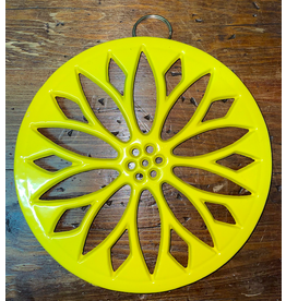 Cast Iron Trivet - Sunflower