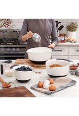 OXO OXO 3-Piece Mixing Bowl Set - Black Handles