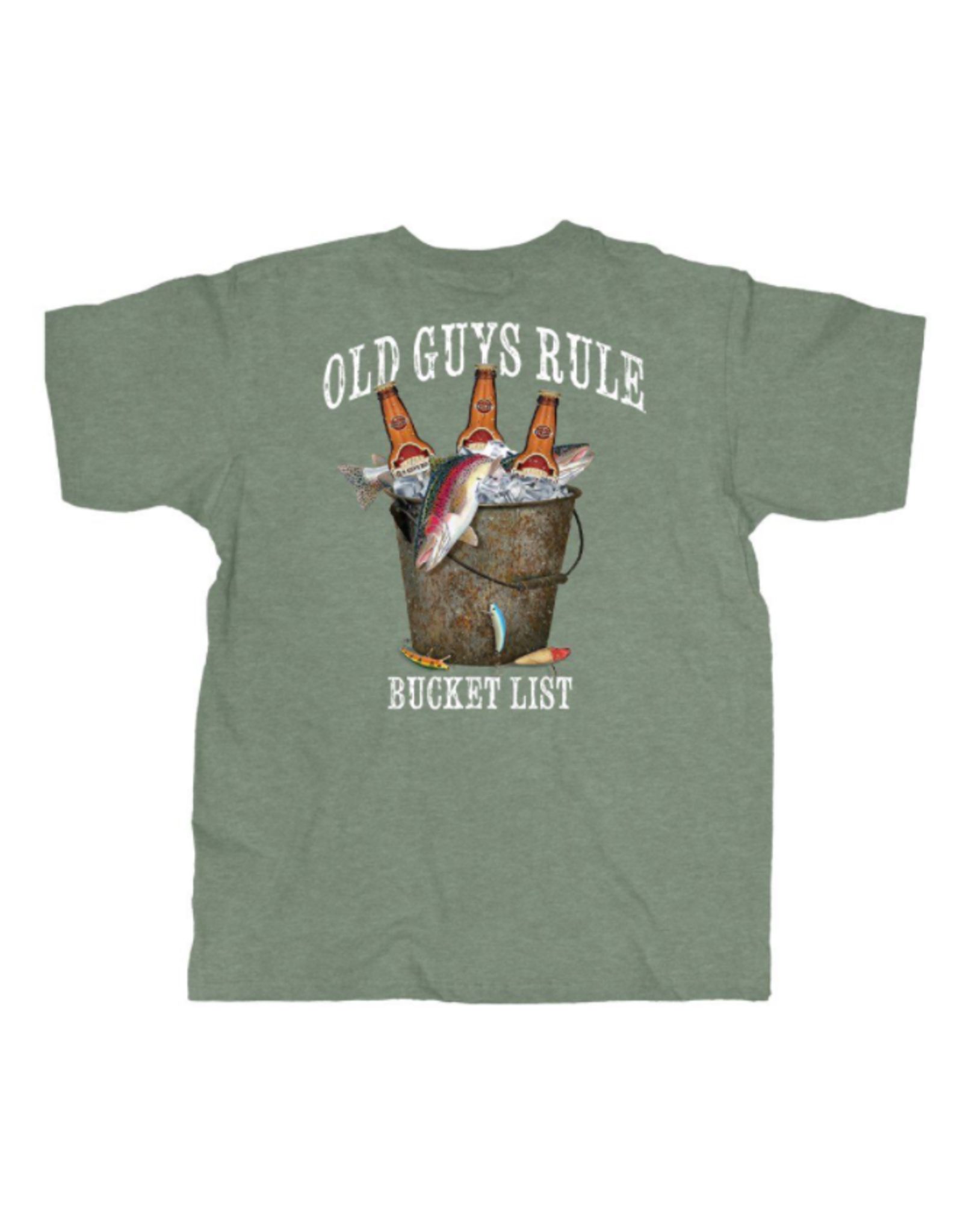 Old Guys Rule Fresh Bucket List T-Shirt - Blanton-Caldwell