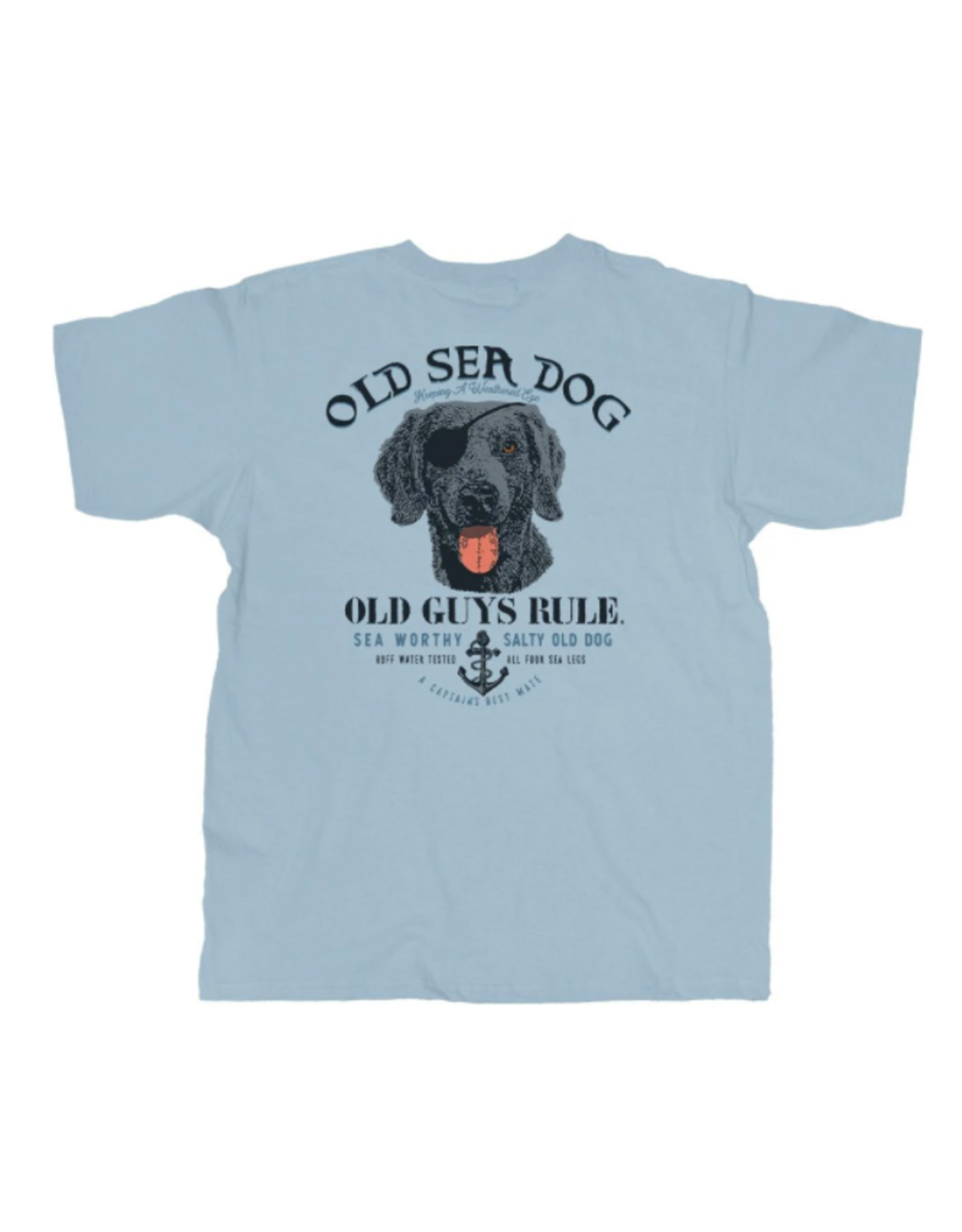 Old Guys Rule Old Sea Dog T-shirt