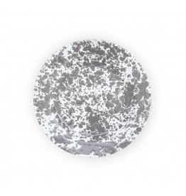 Grey Marble Splatter 10" Dinner Plate