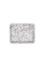 Grey Marble Splatter Small Rectangle Tray