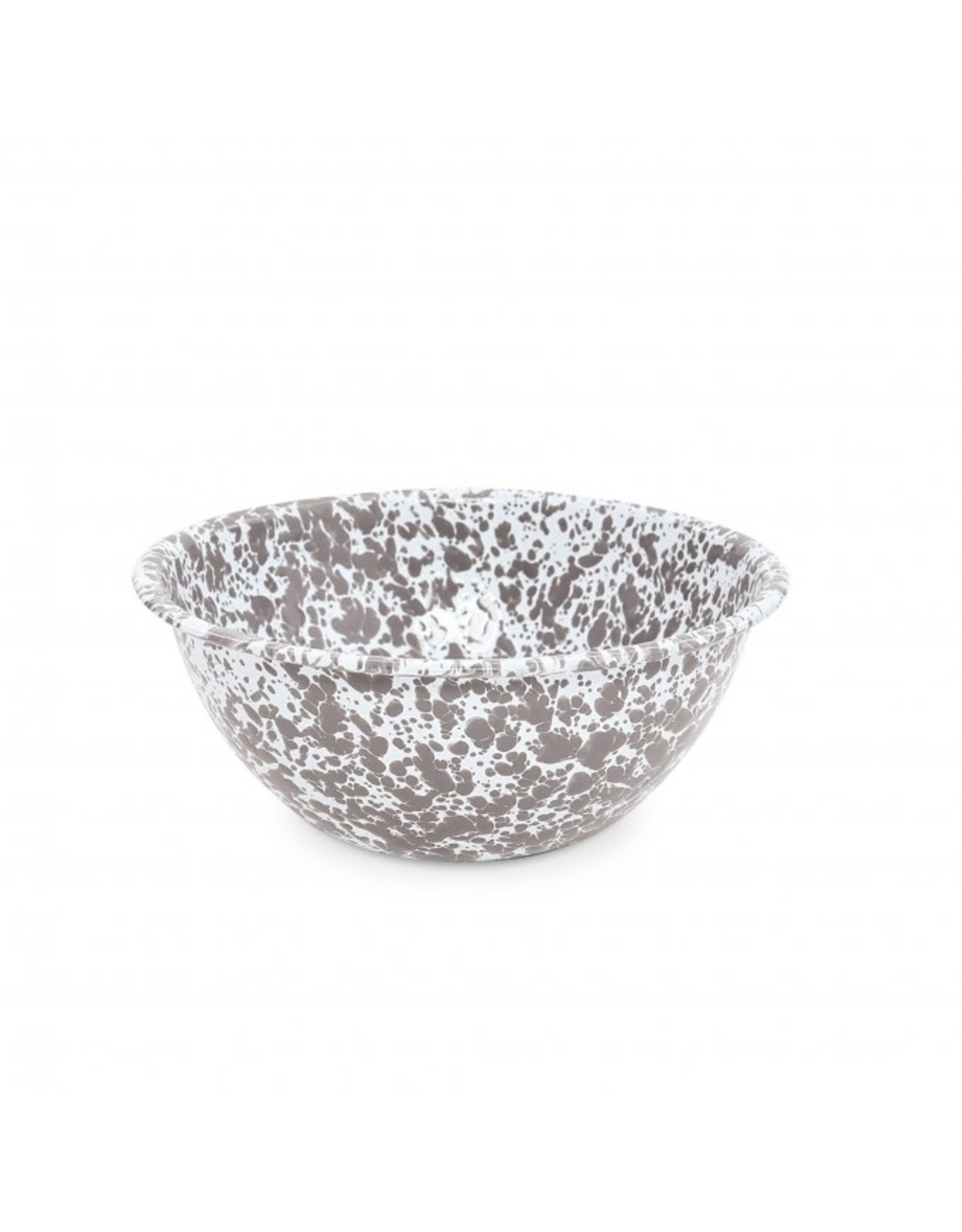 Grey Marble Splatter 1.5 qt Serving Bowl