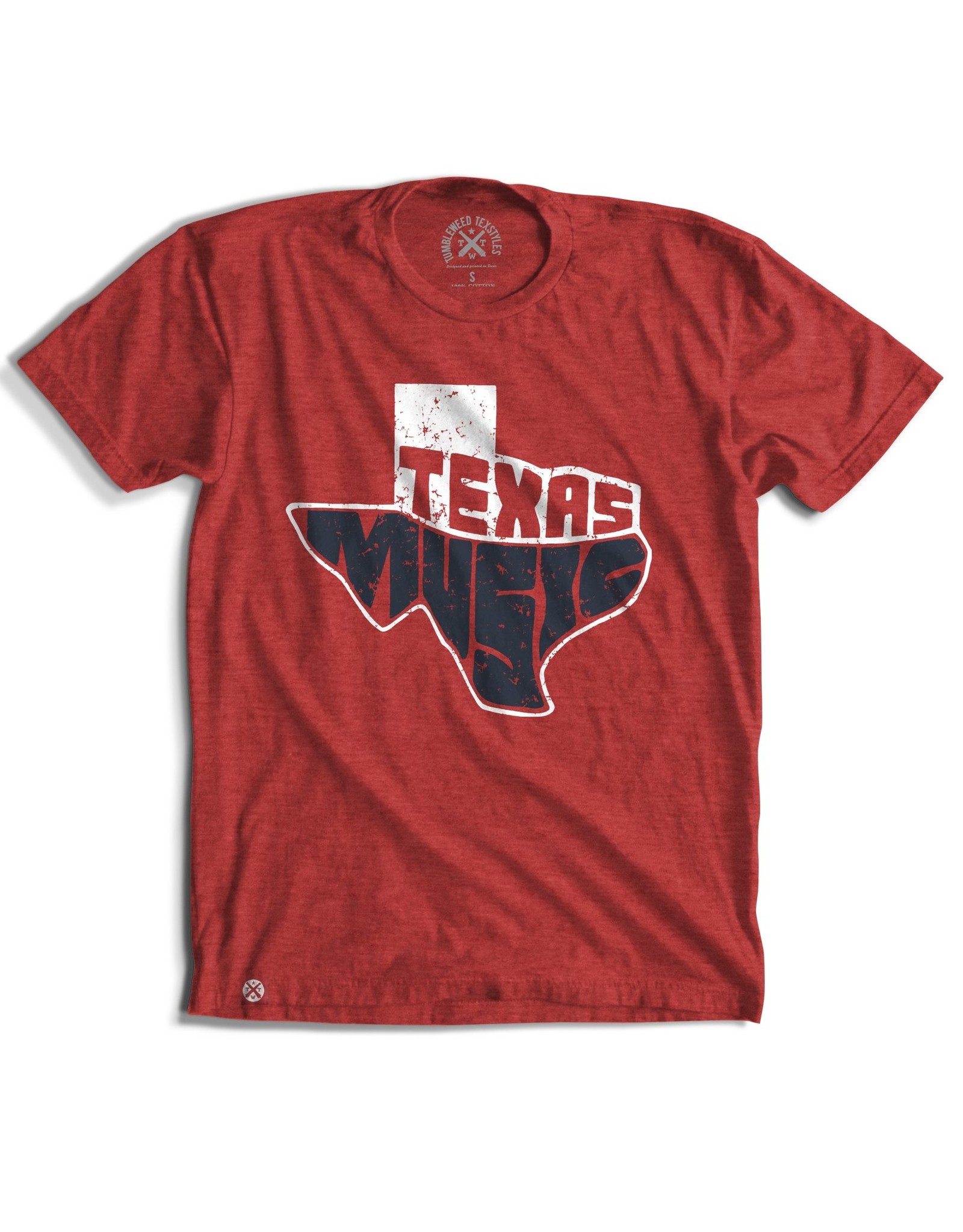 Texas Music Short Sleeve Crew Neck