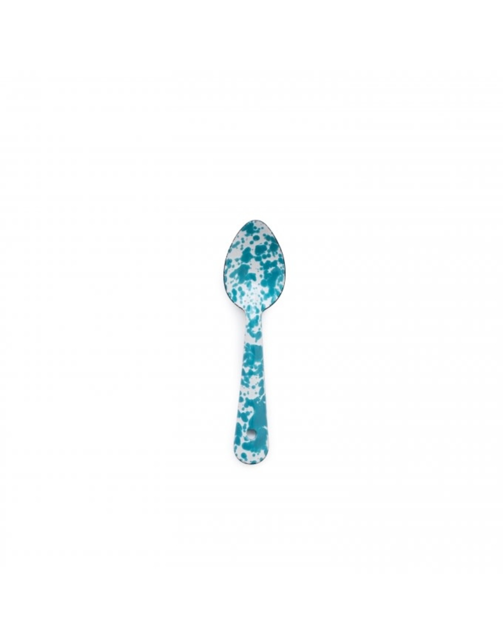 Turquoise Marble Splatter 6" Teaspoon