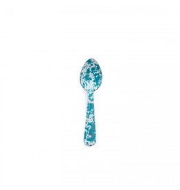 Turquoise Marble Splatter 6" Teaspoon