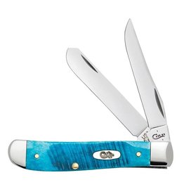 Caribbean Blue  Bone Sawcut Jig Mini Trapper