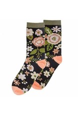 Karma Knee Socks, Green/Pink