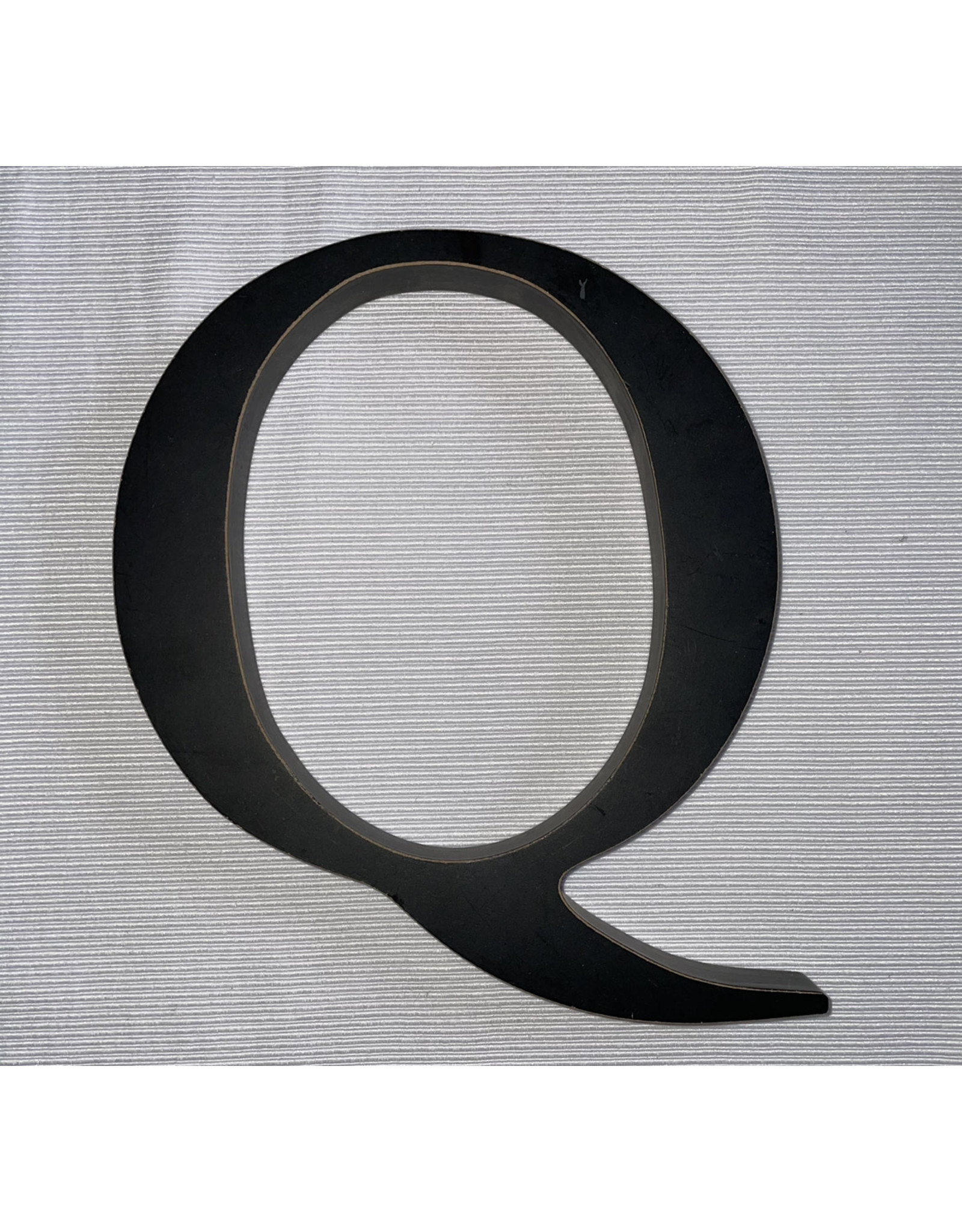 "Q" Letter Block