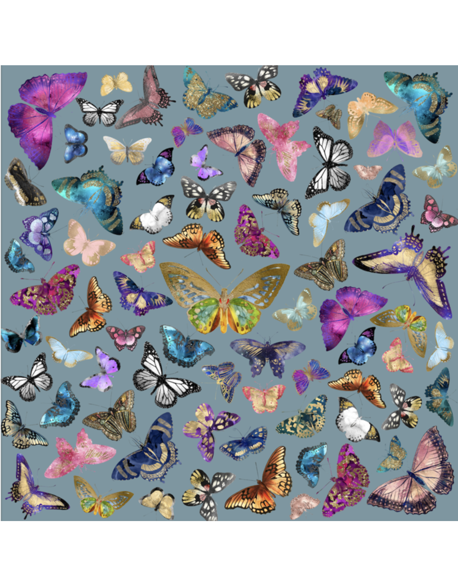 Fringe Scarves Fringe Butterfly Bandana