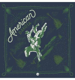 Fringe Scarves Fringe Sandle Bronc Navy & 4-H Green