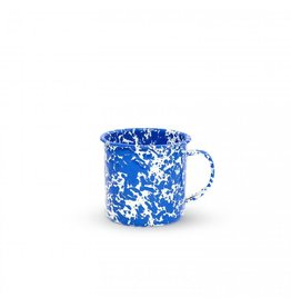 Blue Marble Splatter Jumbo Mug