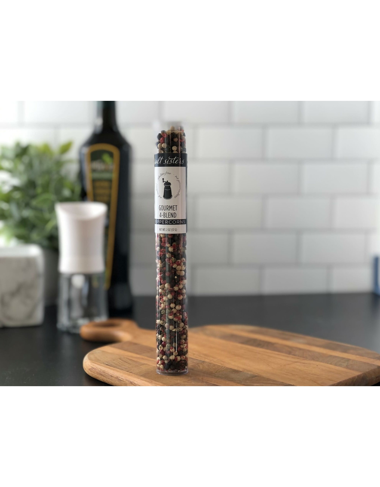 Salt Sisters Gourmet 4-Blend Peppercorns