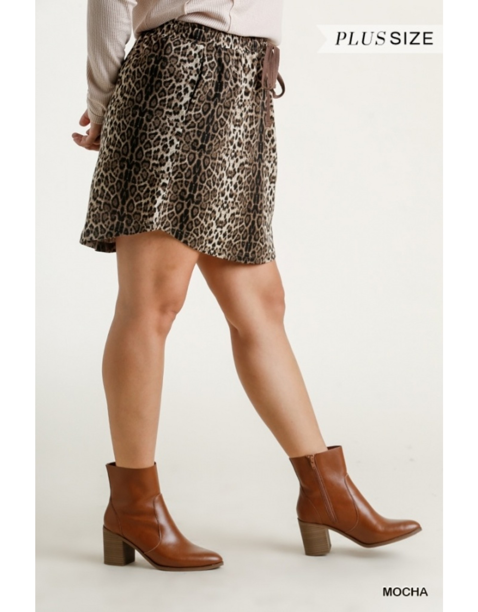 Animal Print Skirt