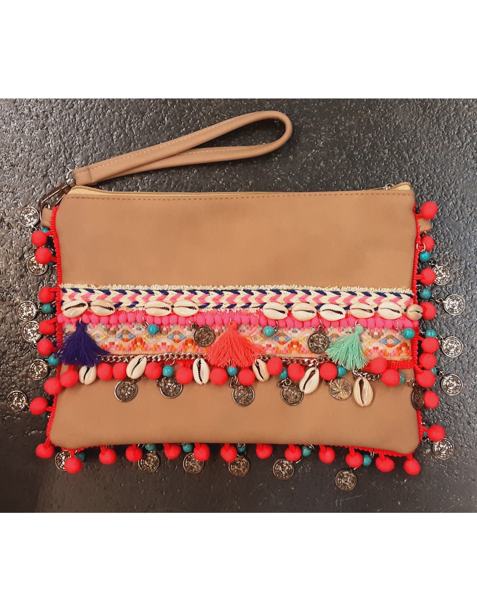 Embellished Wristlet/Crossbody