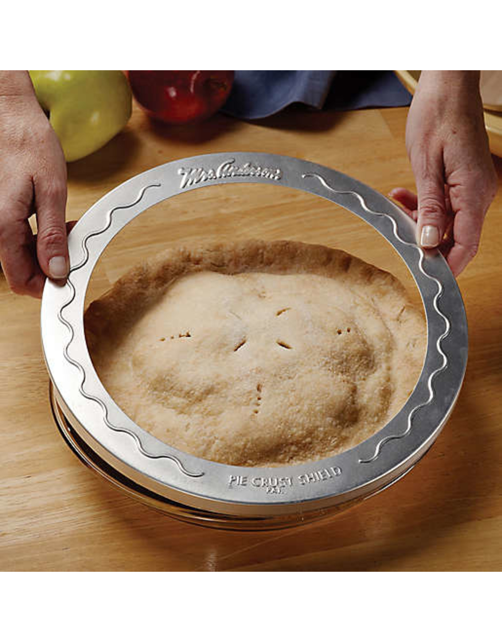 Pie Crust Shield 9”