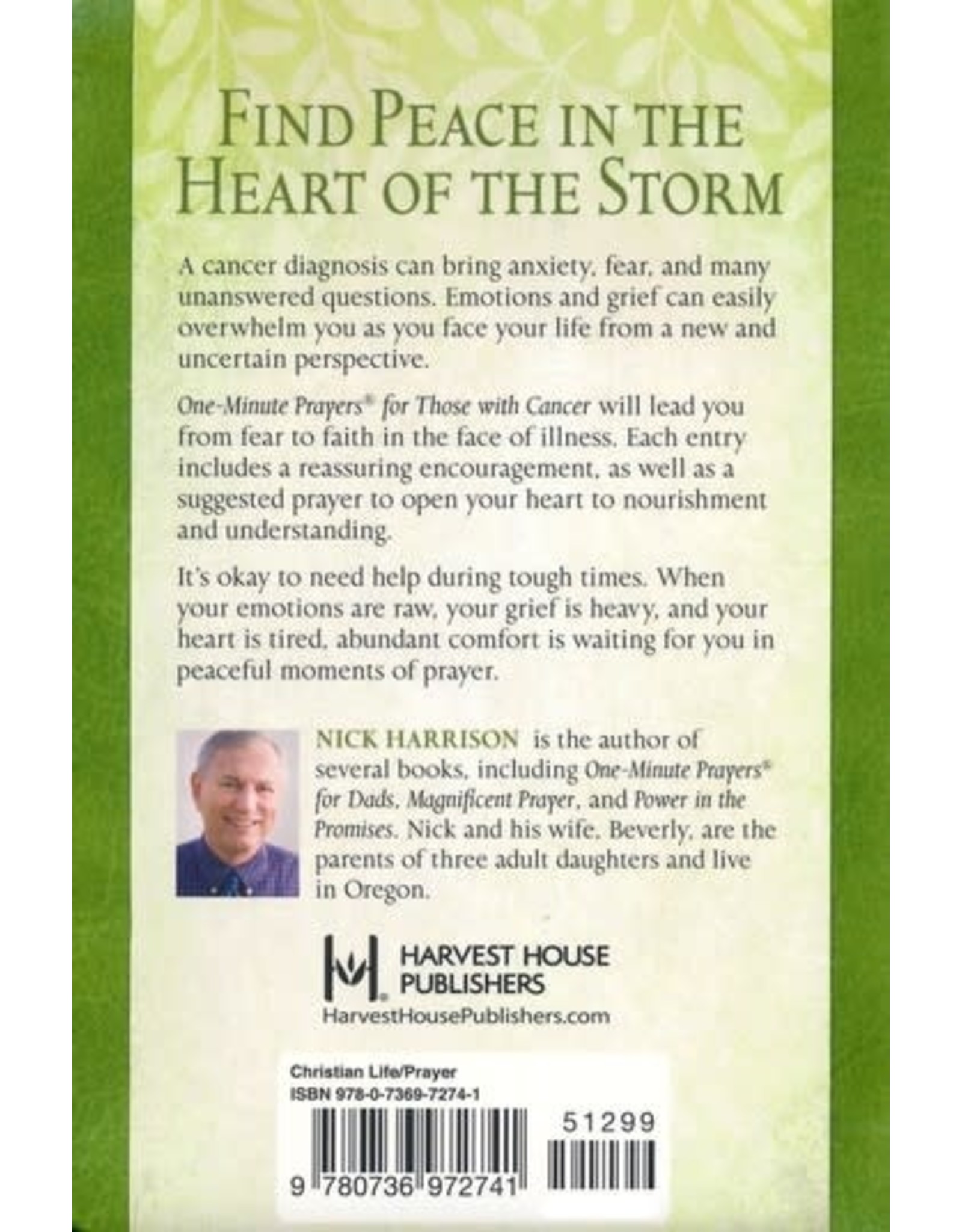 One-Minute Prayers for Those with Cancer
