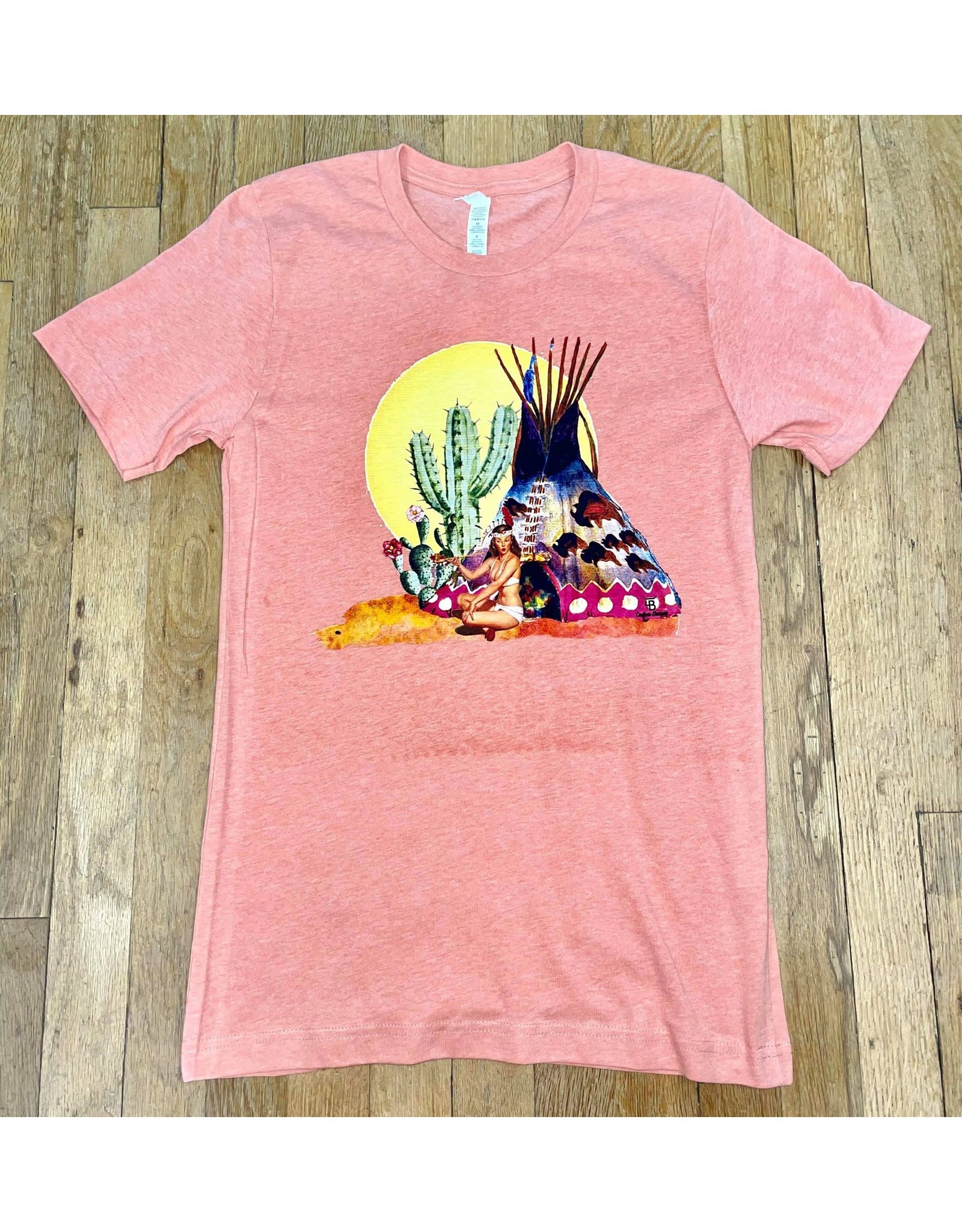 Indian Princess with Teepee Tee