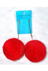 Pom Pom Earrings