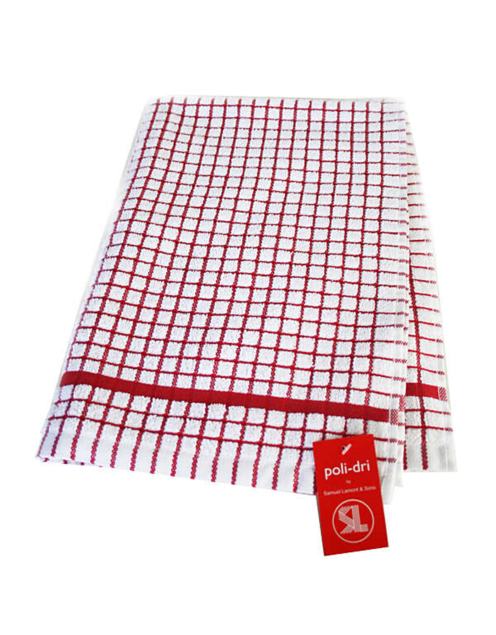 Poli Dri Tea Towel - Red