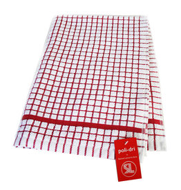 Poli Dri Tea Towel - Red