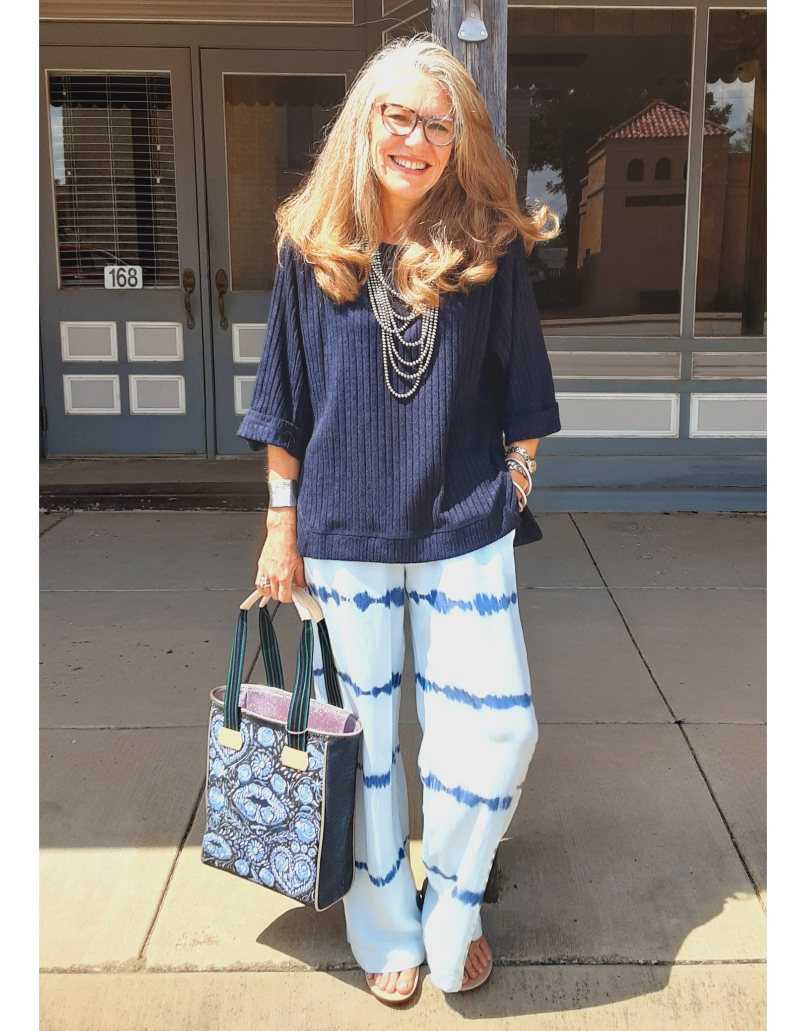 Tribal Tribal Goree Pull On Wide leg Pant