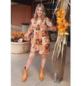 Ranger Floral Pattern Dress