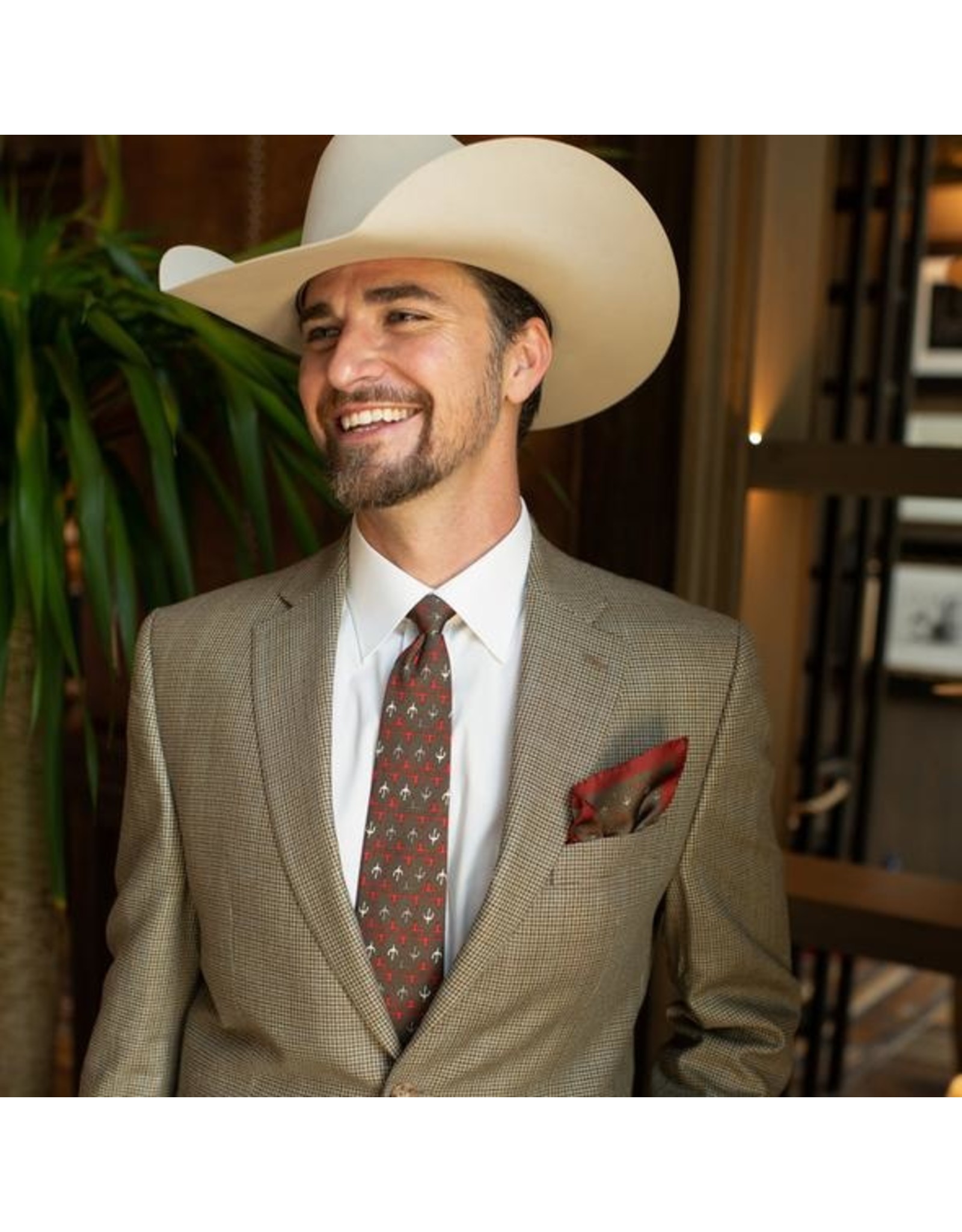 Fringe Scarves Fringe  Longhorn Saguaro Tie